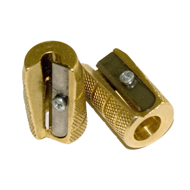 B.N.T 384700 taille-crayons Taille crayon manuel Or