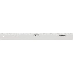 Möbius Ruppert 1130 - 0000 Desk ruler 300 mm Polystyrene Transparent 1 pc(s)