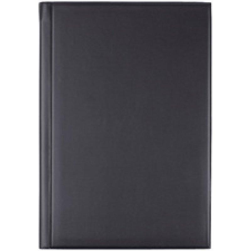 rido idé Buchkalender "Ultraplan", immerwährend, schwarz