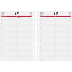 rido idé Agenda "Timing 2", A6, noir, avec rabat