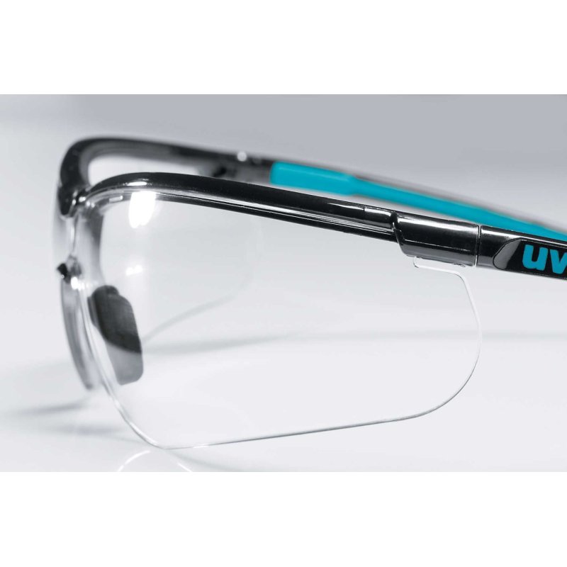 Uvex 9193280 safety eyewear Safety glasses Black, White