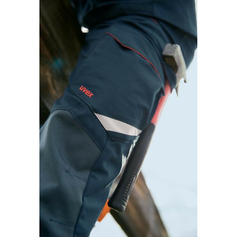 uvex Pantalon cargo regular fit suXXeed, bleu nuit,taille 52