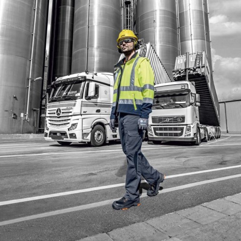 uvex 2 Chaussures basses S3 SRC, T. 40, noir/orange