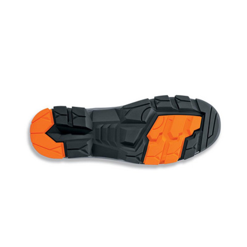 uvex 2 Chaussures montantes S3 SRC, T. 45, noir/orange