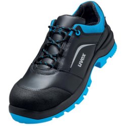 uvex 2 xenova Chaussures basses S3 SRC, T. 45, noir/bleu