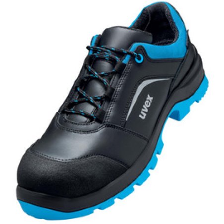 uvex 2 xenova Chaussures basses S3 SRC, T. 45, noir/bleu