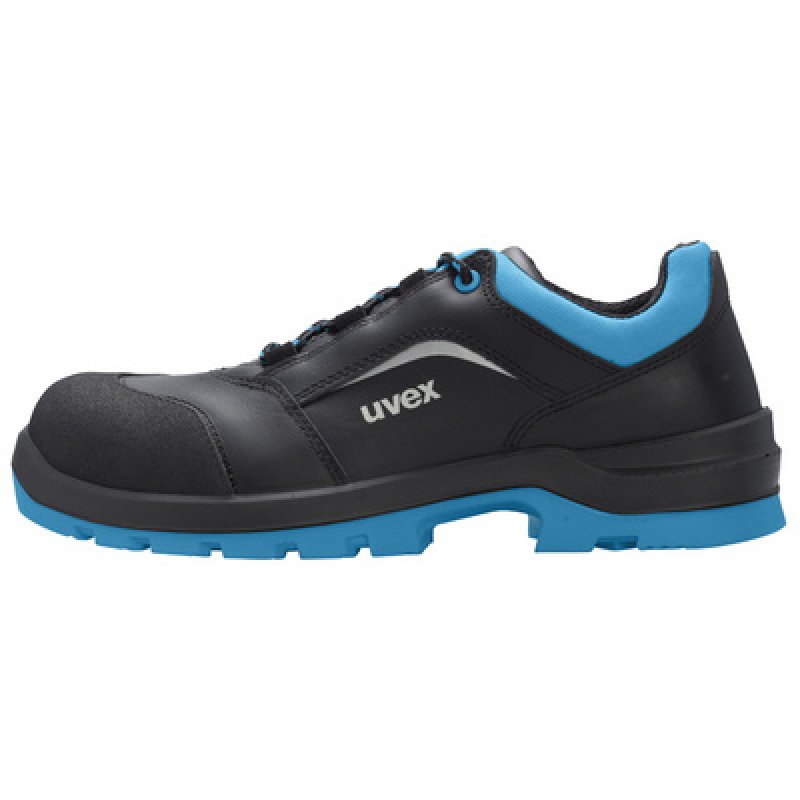 uvex 2 xenova Chaussures basses S3 SRC, T. 45, noir/bleu