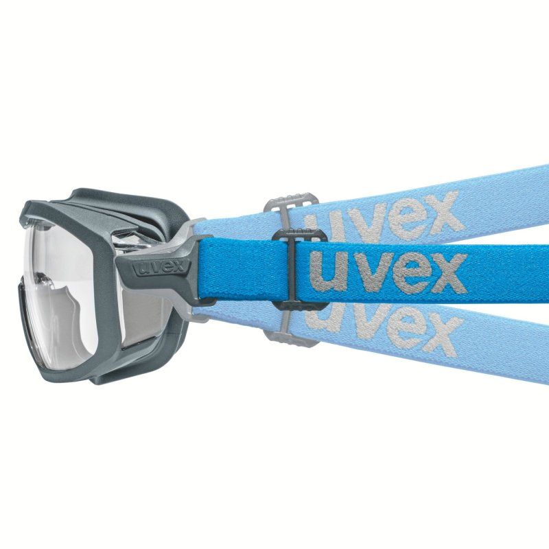 Uvex i-guard Lunettes de sécurité Polycarbonate (PC) Bleu, Gris