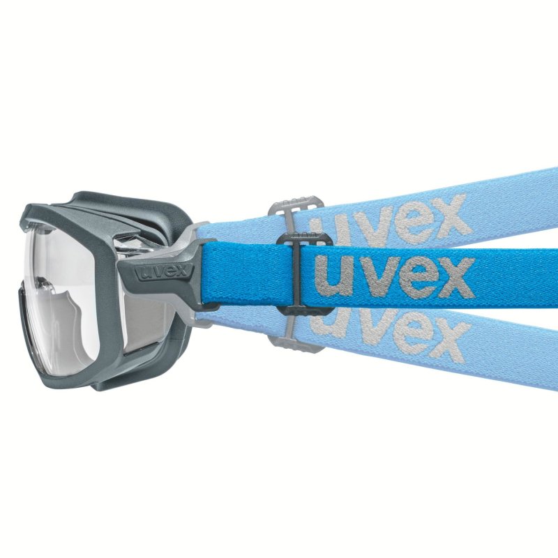 Uvex i-guard Safety goggles Polycarbonate (PC) Blue, Grey