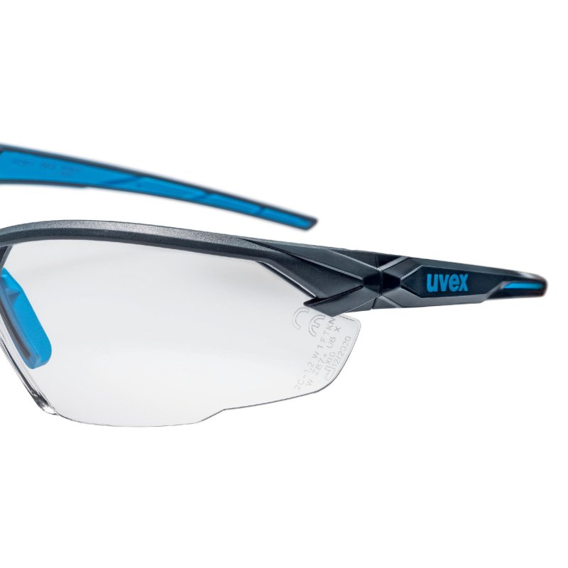 Uvex suXXeed Lunettes de sécurité Bleu, Gris
