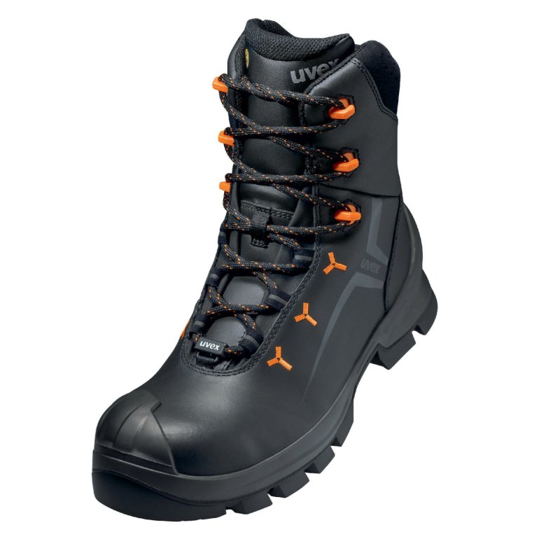 Uvex MACSOLE Unisex Adult Black, Orange