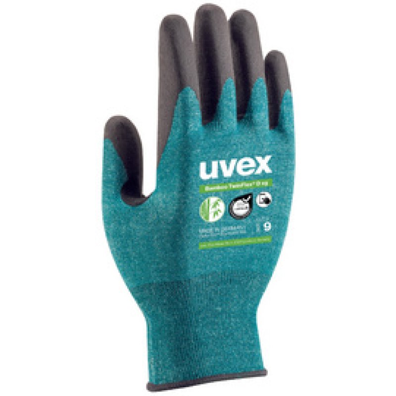 uvex Gants de protection Bamboo TwinFlex D xg, taille 7