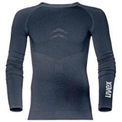 uvex T-shirt à manches longues pour homme, M/L, noir