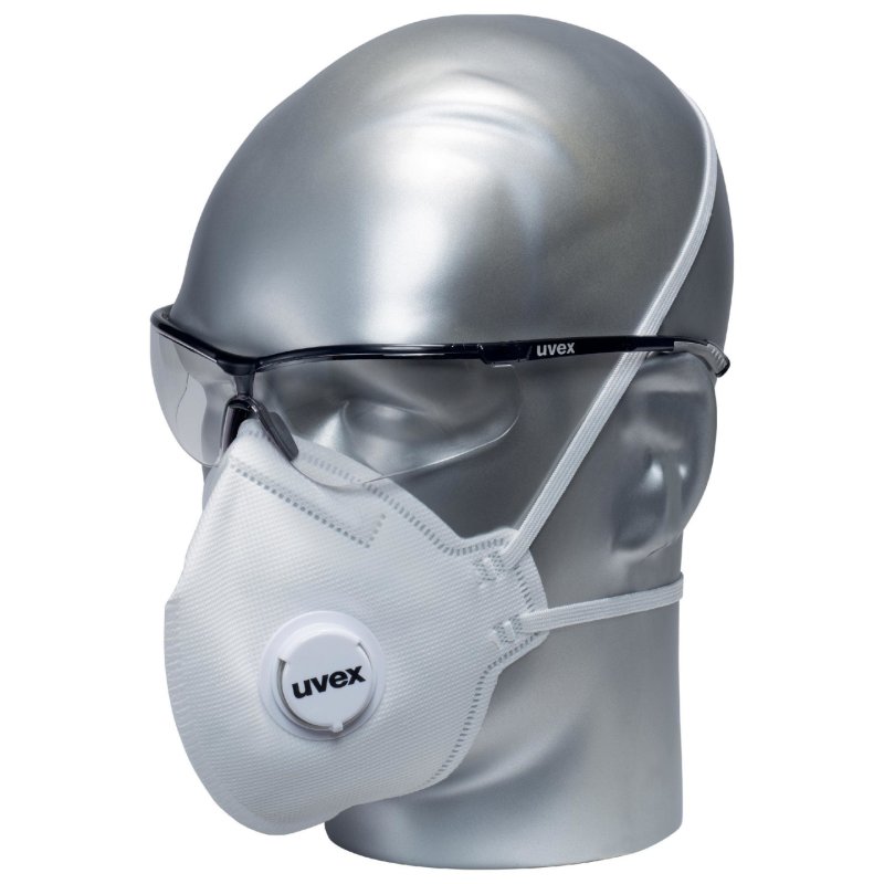 Uvex silv-Air classic FFP3 Masque respiratoire mi-visage Respirateur purificateur d'air