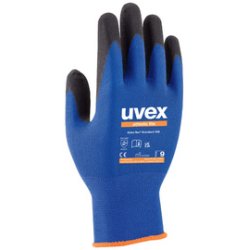 uvex Gants de travail athletic lite, bleu/anthracite, T. 10