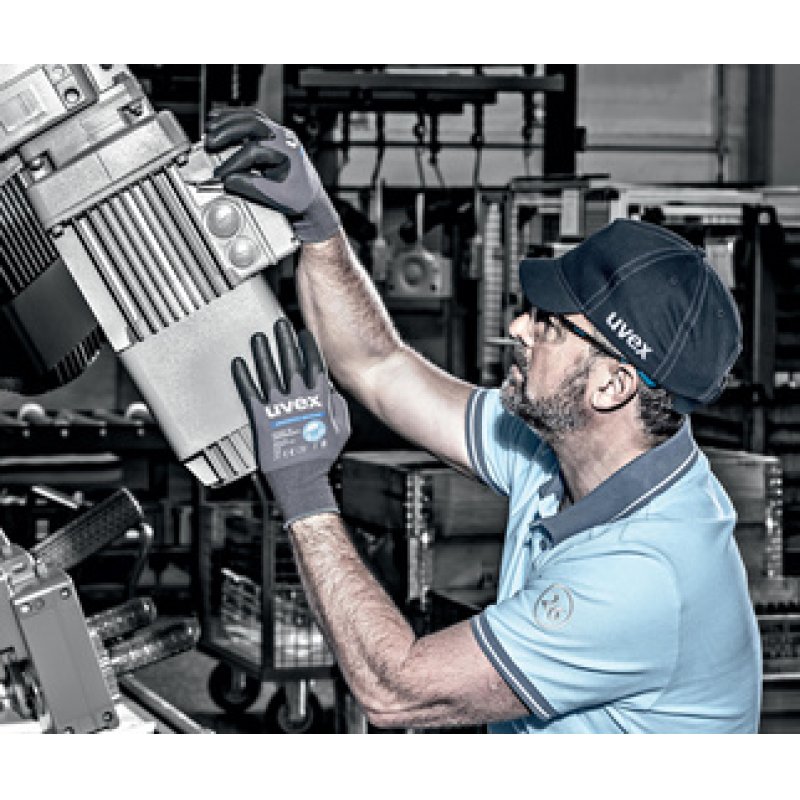 uvex Gants de travail phynomic allround, T. 10, 1 paire