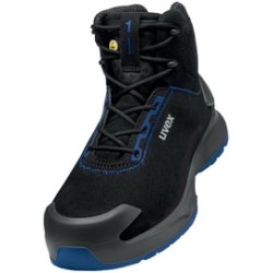 uvex 1 x-craft Chaussure montante S2, pointure 41, noir/bleu