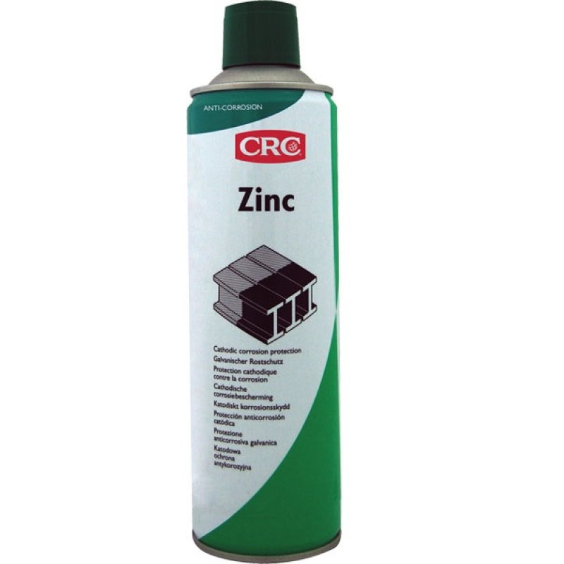 CRC Laque protectrice ZINC, spray de 500 ml