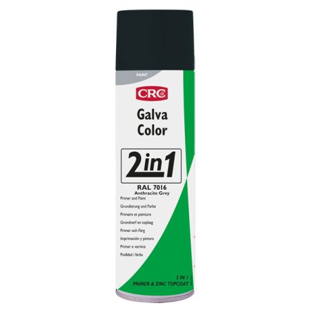 CRC Laque protectrice de peinture GALVACOLOR 2in1, noir,
