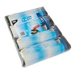 Papstar 11038 trash bag 120 L Black 80 pc(s)