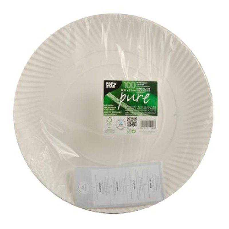 Papstar 11140 disposable dish Plate