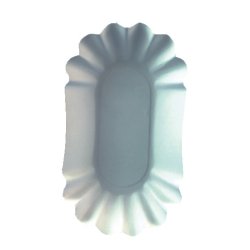 PAPSTAR Barquette à frites "pure", 105 x 175 x 30 mm, blanc