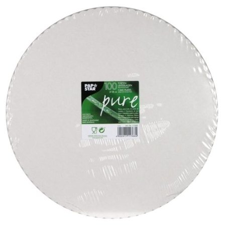 Papstar 11368 cake serving mat White Round