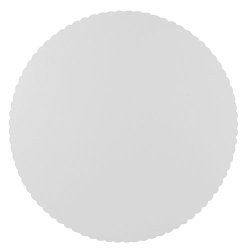 PAPSTAR Fond de tarte "pure", rond, 300 mm, blanc, par 100