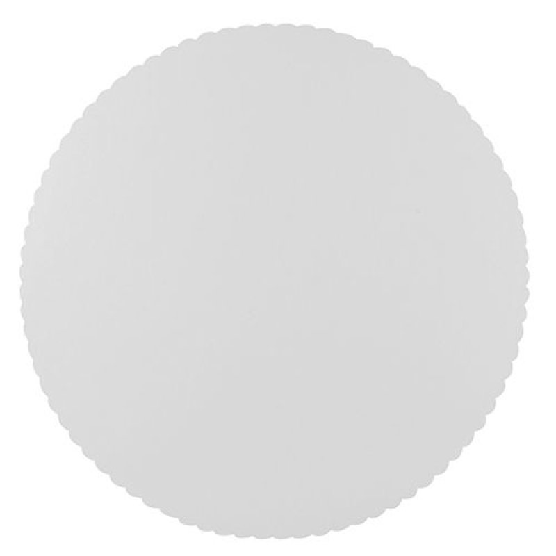 PAPSTAR Fond de tarte "pure", rond, 300 mm, blanc, par 100