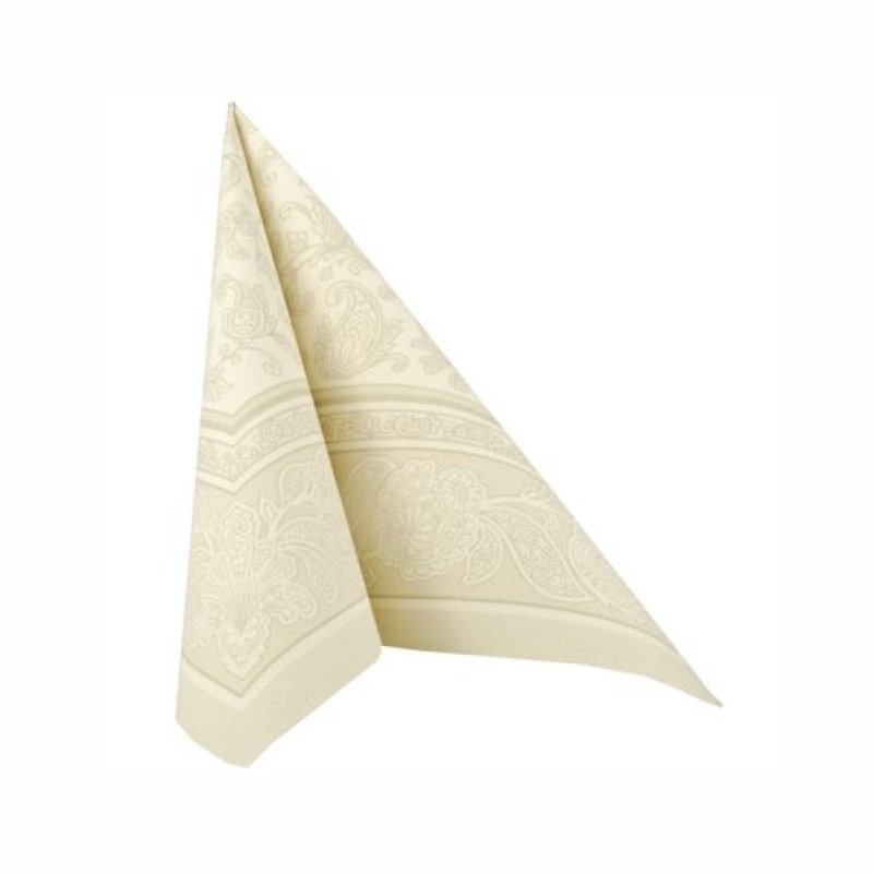 PAPSTAR Serviette "ROYAL Collection Ornaments", champagne