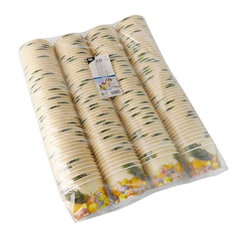 Papstar 12193 disposable cup 200 pc(s) 250 ml Cardboard