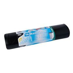 Papstar 12328 trash bag 150 L Black 10 pc(s)