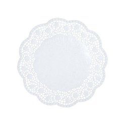 Papstar 12452 support pour gâteau Blanc Rond