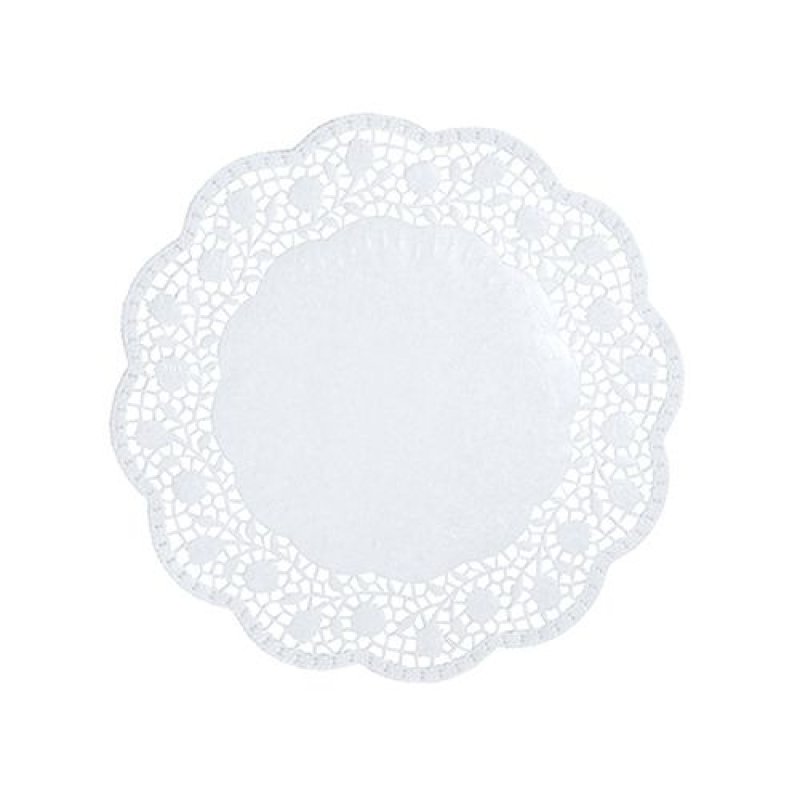 Papstar 12452 support pour gâteau Blanc Rond