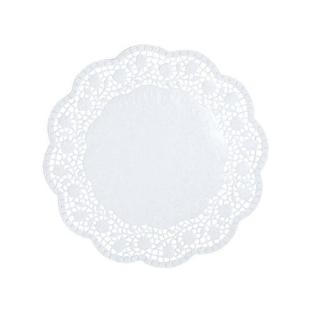 PAPSTAR Napperon, rond, diamètre: 180 mm, blanc