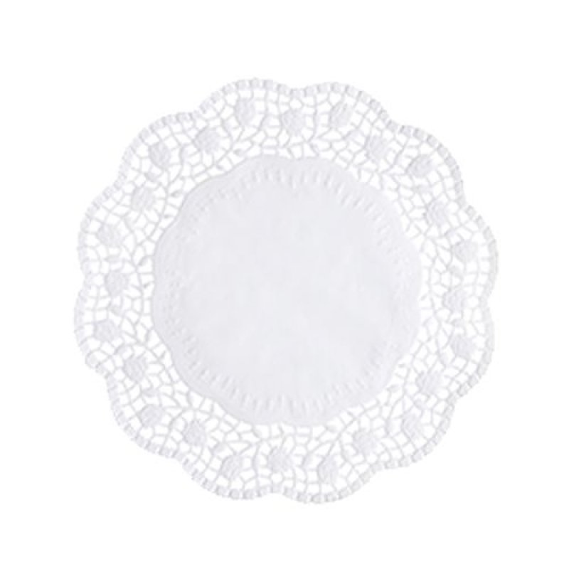 Papstar 12454 cake serving mat White Round