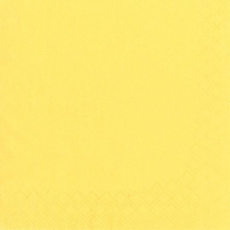 Papstar 12485 serviette et serviette de table en papier Mouchoir en papier Jaune 250 pièce(s)