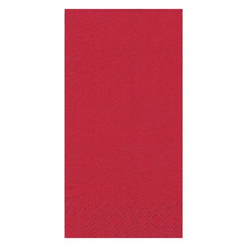 PAPSTAR Serviettes bistrot, 330 x 330 mm, rouge