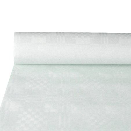 Papstar 12540 disposable tablecloth Rectangular Paper White