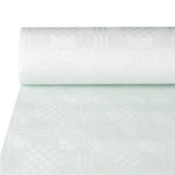 PAPSTAR Nappe damassée, (l)1,0 x (L)50 m, blanc