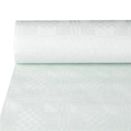 PAPSTAR Nappe damassée, (l)1,0 x (L)50 m, blanc