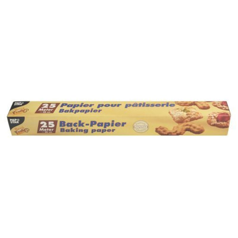 Papstar 14152 baking paper 1 sheets Brown 220 °C