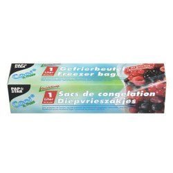 Papstar 14193 food storage bag 1 L 20 pc(s) Transparent