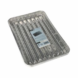 STARPAK Plateau pour grillades en aluminium, rectangulaire