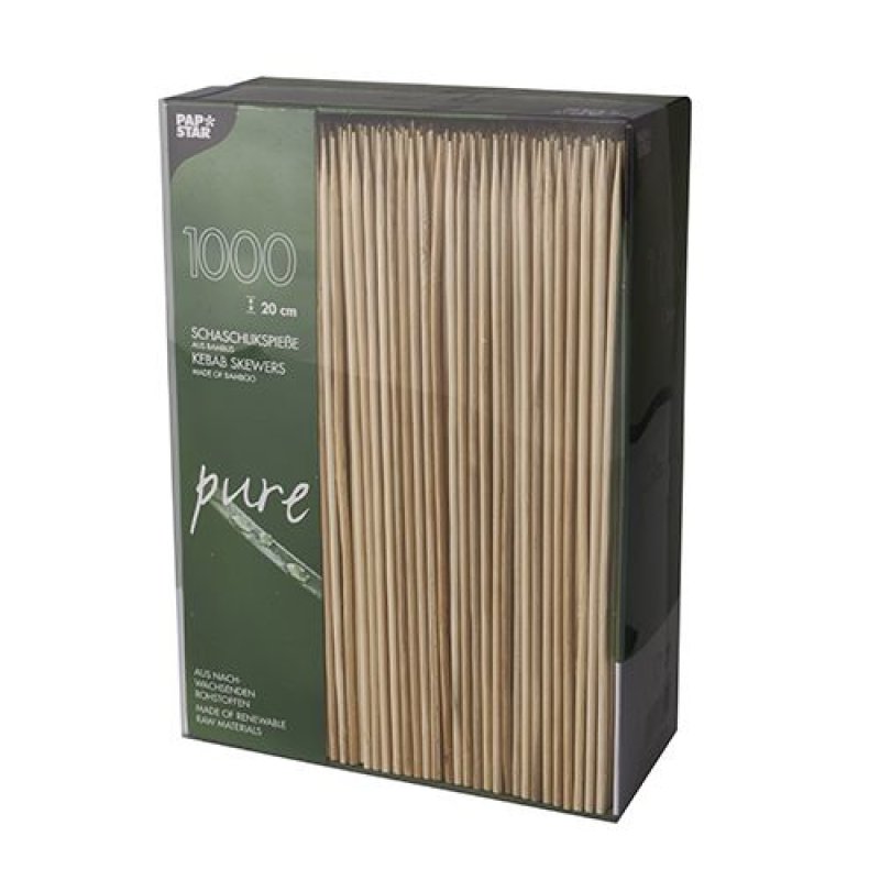 Papstar 16658 skewer 1000 pc(s) Bamboo