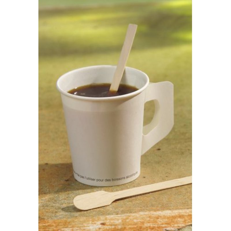 Papstar 16715 disposable spoon Disposable stirring sticks Wood Natural 1000 pc(s)