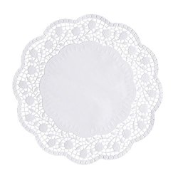 PAPSTAR Napperon, rond, diamètre: 300 mm, blanc