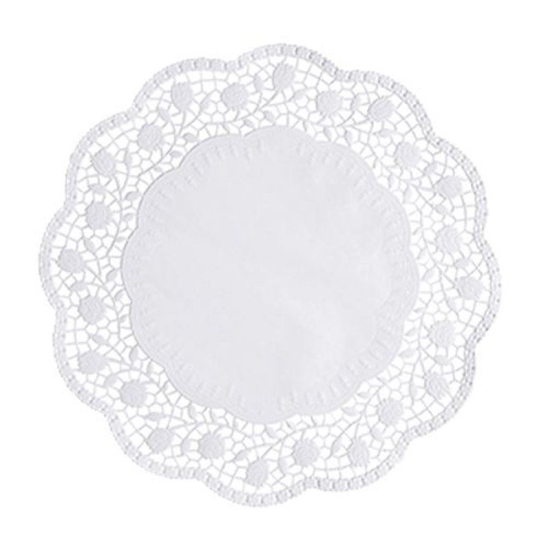 Papstar 18270 support pour gâteau Blanc Rond