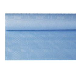 PAPSTAR Nappe damassée, (l)1,2 x (L)8 m, bleu clair