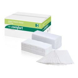 Wepa 277150 serviette en papier 128 feuilles Blanc